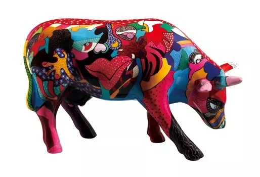 Настольный декор cowparade (cowparade) мультиколор 22x16x10 см.