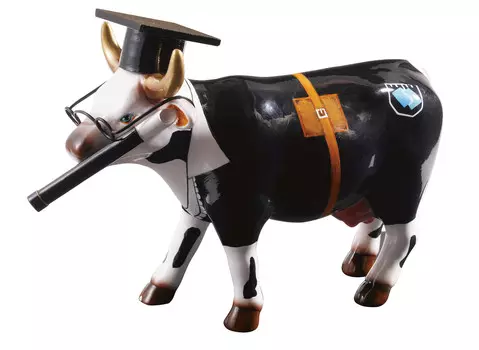 Настольный декор cowparade (cowparade) мультиколор 22x16x10 см.