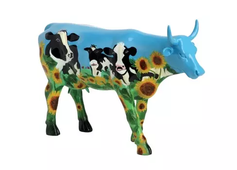 Настольный декор cowparade (cowparade) мультиколор 37x26x14 см.