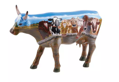 Настольный декор cowparade (cowparade) мультиколор 37.0x26.0x14.0 см.