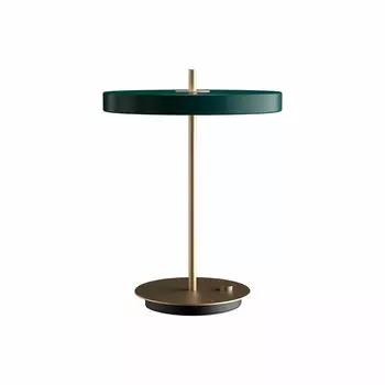Настольный светильник asteria forest green (umage) зеленый 31x41x31 см.