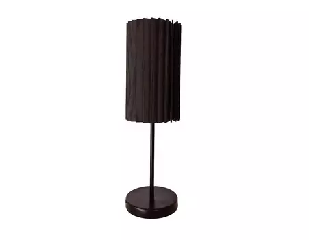 Настольный светильник rotor table lamp (woodled) черный 14x47 см.