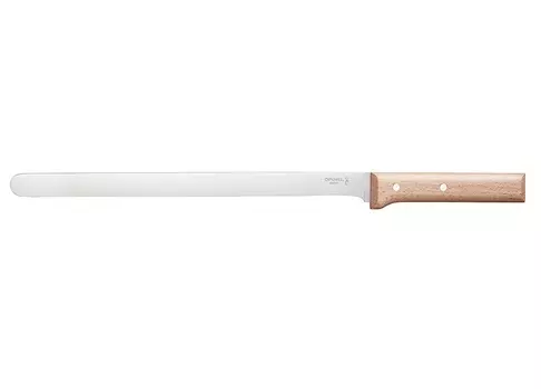 Нож кухонный для карпаччо parallele (opinel) коричневый 43x3x1 см.