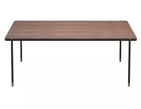 Обеденный стол benissa (mod interiors) коричневый 200x75x106 см.