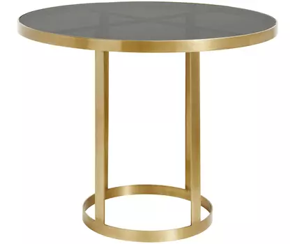 Обеденный стол golden (nordal) золотой 76 см.