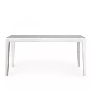 Обеденный стол mavis (the idea) белый 160x75x80 см.