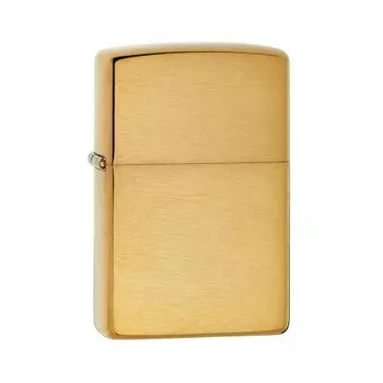 Зажигалка Zippo с покрытием Brushed Brass (204B)