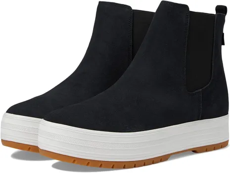 Ботинки Челси The Platform Chelsea Lug Keds, черная замша