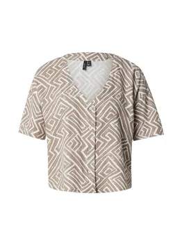 Блузка VERO MODA VMJESMILO, темно-бежевый