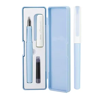 EF Pen Head Boxed перьевые ручки набор плавно пишущая ручка для подписи 4 цвета пишущая ручка для подписи розовый