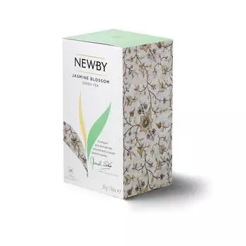 Чай в пакетиках зеленый Newby Jasmine, 25шт.x2г, жасмин