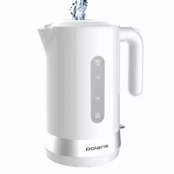 Чайник электрический POLARIS Water Way Pro PWK 1803C 1.8л. 2.2 кВт, пластик, белый