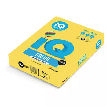 Бумага A4 80 г/м, желтый интенсив IQ COLOR (CY39)
