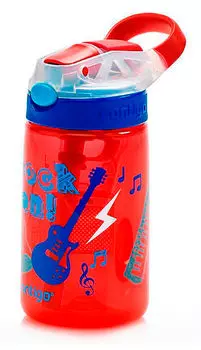 Бутылка для воды Contigo Gizmo Flip, 0.42л, красный/синий (2116111)
