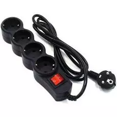 Сетевой фильтр 5bites SP4B-150 4S/3*0.75MM2/5M/BLACK