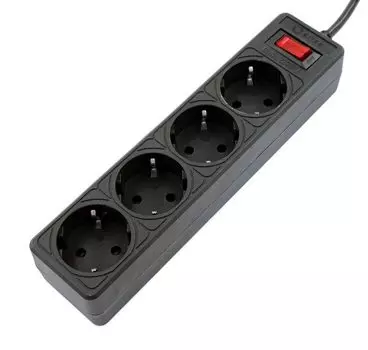 Сетевой фильтр 5bites SP4B-550 GARDA 4S/3*0.75MM2/5M/BLACK