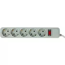 Сетевой фильтр PC PET AP01006-E-G 1.8м, серый