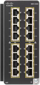 Сетевой модуль Cisco IEM-3300-16T= Catalyst IE3300 with 16 GE Copper ports, Expansion Module