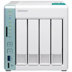 Сетевой накопитель QNAP D4 Pro 4 Hot-Swap tray w/o HDD. Celeron N3060 dual-core 1.6GHz-2.48GHz, 1GB DDR3L (1x1GB up to 8GB), HDMI, 2xGE LAN, 3xUSB 3.0