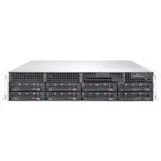 Серверная платформа 2U Supermicro SYS-6029P-WTR (2x3647, C621, 12xDDR4, 8x3.5" HS, 2xGE, 2x1000W,Rail)