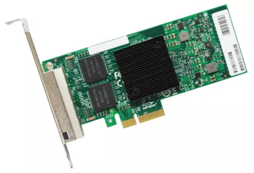 Сетевая карта ACD ACD-I350AM4-4x1G-RJ45 Intel i350, 4xRJ45 1GbE, PCI-E v2 x4