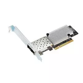 Сетевая карта ASUS PEB-10G/57840-2S 10 Гбит/с Ethernet, SFP+, 2-port, PCI Express x8 ; 90SC05V1-M0UAY0