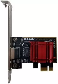 Сетевая карта D-link DGE-562T/A2A с 1 портом 100/1000/2.5GBase-T