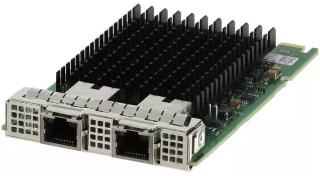 Сетевая карта Dell 540-BCSG Intel X710-T2L Dual Port 10GbE BASE-T, OCP NIC 3.0