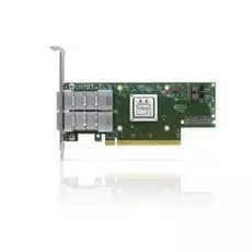 Сетевая карта MELLANOX TECHNOLOGIES MCX653106A-HDAT ConnectX-6 VPI, HDR IB (200Gb/s) and 200GbE, dual-port QSFP56, PCIe4.0 x16, tall bracket
