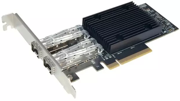 Сетевая карта SunRich (ST Lab) N-1100 25G 2*SFP28 Broadcom BCM57414
