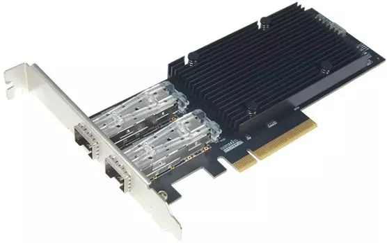 Сетевая карта SunRich (ST Lab) N-611 25G 2*SFP28 PCIe Intel E810-XXVAM2