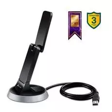 Сетевая карта TP-LINK Archer T9UH Wi-Fi до 1300 Мбит/с на 5 ГГц или до 600 Мбит/с на 2.4 ГГц, 802.11ac/a/b/g/n, 1xUSB 3.0