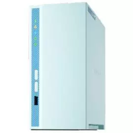 Сетевое хранилище QNAP D2 (Rev. B) с двумя отсеками для жестких дисков. Четырехъядерный процессор Realtek RTD1296, 1,4 ГГц, 2 ГБ