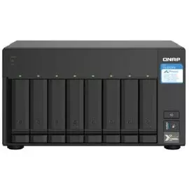 Сетевое хранилище QNAP TS-832PX-4G Сетевой RAID-накопитель, 8 отсеков 3,5"/2,5", 2 порта 2,5 GbE BASE-T, 2 порта 10 GbE SFP+. ARM Cortex-A57 Annapurna