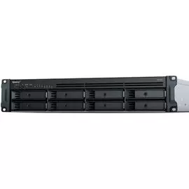 Сетевое хранилище Synology RS1221+ 8x3.5"/2.5" SATA,RAID 0/1/5/6/10/JBOD, 4xGbLAN, 2xUSB3.2Gen1, 1xeSATA, 2U, без HDD