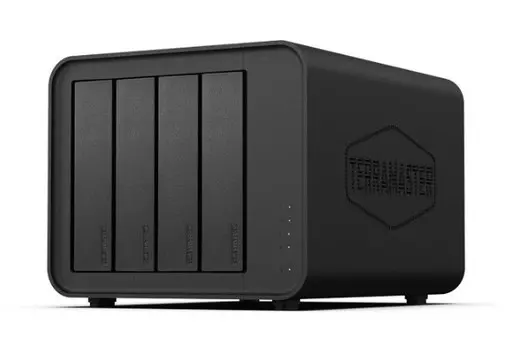 Сетевое хранилище Terramaster F4-212-2G tower NAS QC 1,7Ghz/2Gb/TRAID,JBOD,RAID0,1,10,5,6/up to 4 HS SATA(3,5' or 2,5')/2xUSB/1xGbE RJ-45/iSCSI/1xPS/1