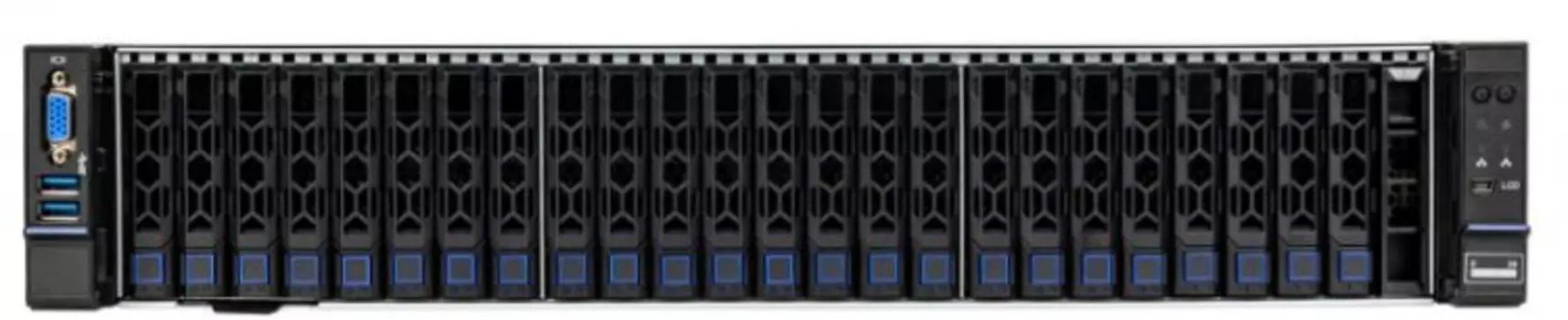 Серверная платформа 2U HIPER R2-T222424-08 (2*LGA3647, C621, 24*DDR4 (2933), 24*2.5" SATA/SAS, 2*2.5" SATA/SAS, M.2, 2*Glan, 2*800W, 2*VGA, 4*USB 3.0)