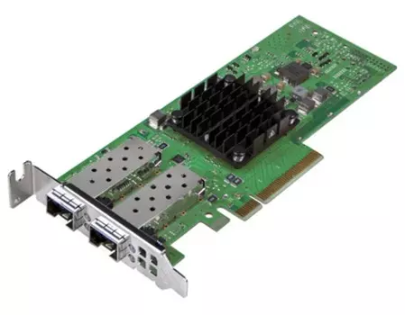 Сетевой адаптер Dell 540-BDGV Broadcom 57414 Dual Port 10/25GbE SFP28 Adapter, Low Profile