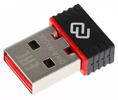 Сетевой адаптер Digma DWA-N150C Wi-Fi, USB 2.0 (ант.внутр.) 1ант.