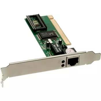 Сетевой адаптер Exegate EXE-520 EX281223RUS (PCI v2.2, 1xRJ45, UTP 10/100Mbps, Realtek Chipset RTL81