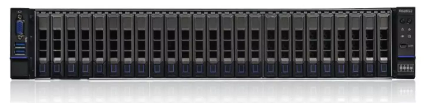Серверная платформа 2U HIPER R3-T223225-13 (2*LGA4189, C621, 32*DDR4 (3200), 25*2.5" SATA/SAS, 2*2.5" SATA/SAS, 2*M.2, 2*1300W, 2*VGA, 4*USB 3.0)