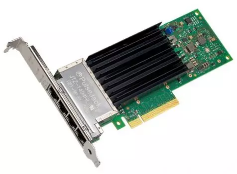 Сетевой адаптер 984722 Сетевой адаптер PCIE 10GB QUAD PORT X710T4LBLK INTEL
