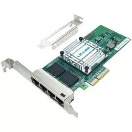 Сетевой адаптер LR-LINK LRES2025PT WX1860 4xRJ45 1000/100Mbps PCIe v2.1 x4