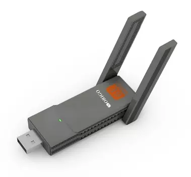 Сетевой адаптер ORIGO OW1800M/A1A AX1800 Wi-Fi 6/6E USB 3.0 Adapter, 2x2.5dBi external antennas