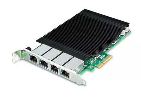 Сетевой адаптер Planet ENW-9740P 4-Port 10/100/1000T 802.3at PoE+ PCI Express