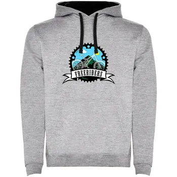 Худи Kruskis Freeriders Two-Colour, серый