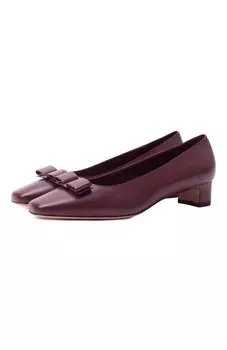Кожаные туфли Vara Ferragamo