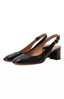 Кожаные туфли Santoni