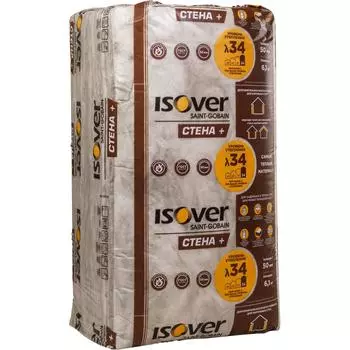 Утеплитель Isover Стена + 50 мм 10 шт 610x1000 мм 6.1 м