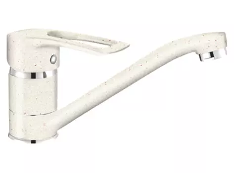 Смеситель Lemark Rossinka T40-21LM331 для кухонной мойки, белый